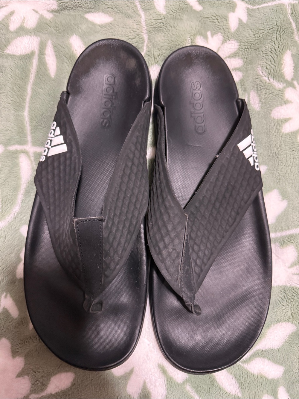 adidas Men’s Black Flip Flop Sandals